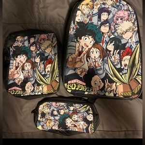 • NEW My Hero Academia Canvas Backpack •